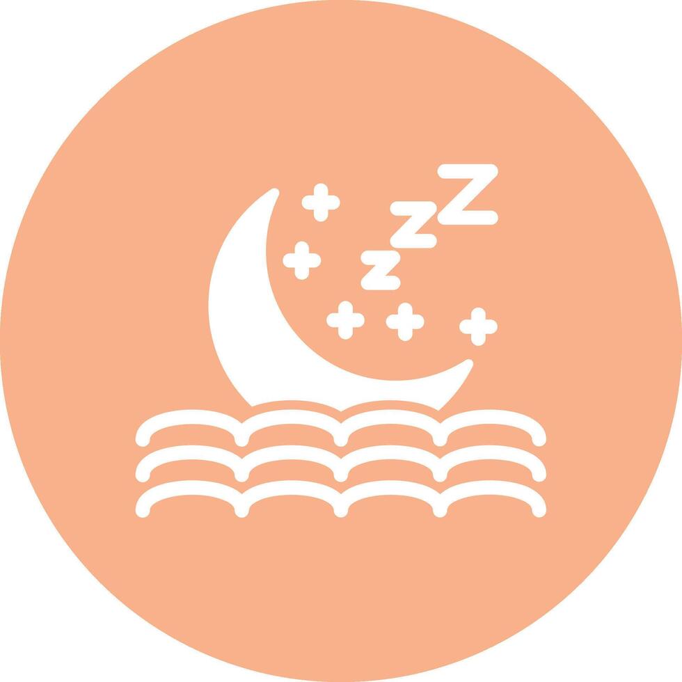 Moon Conceptual Line Work vector