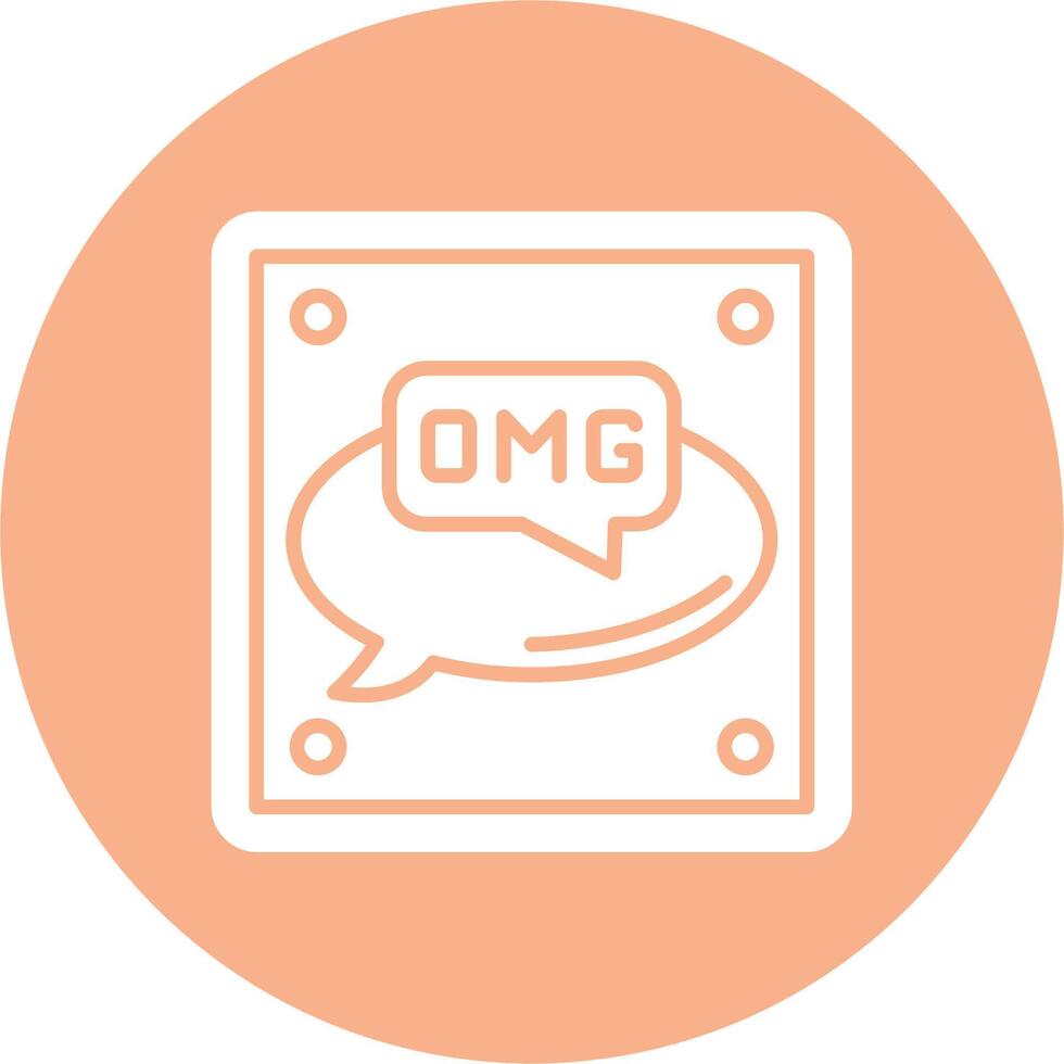 Omg Creative Interface Art vector