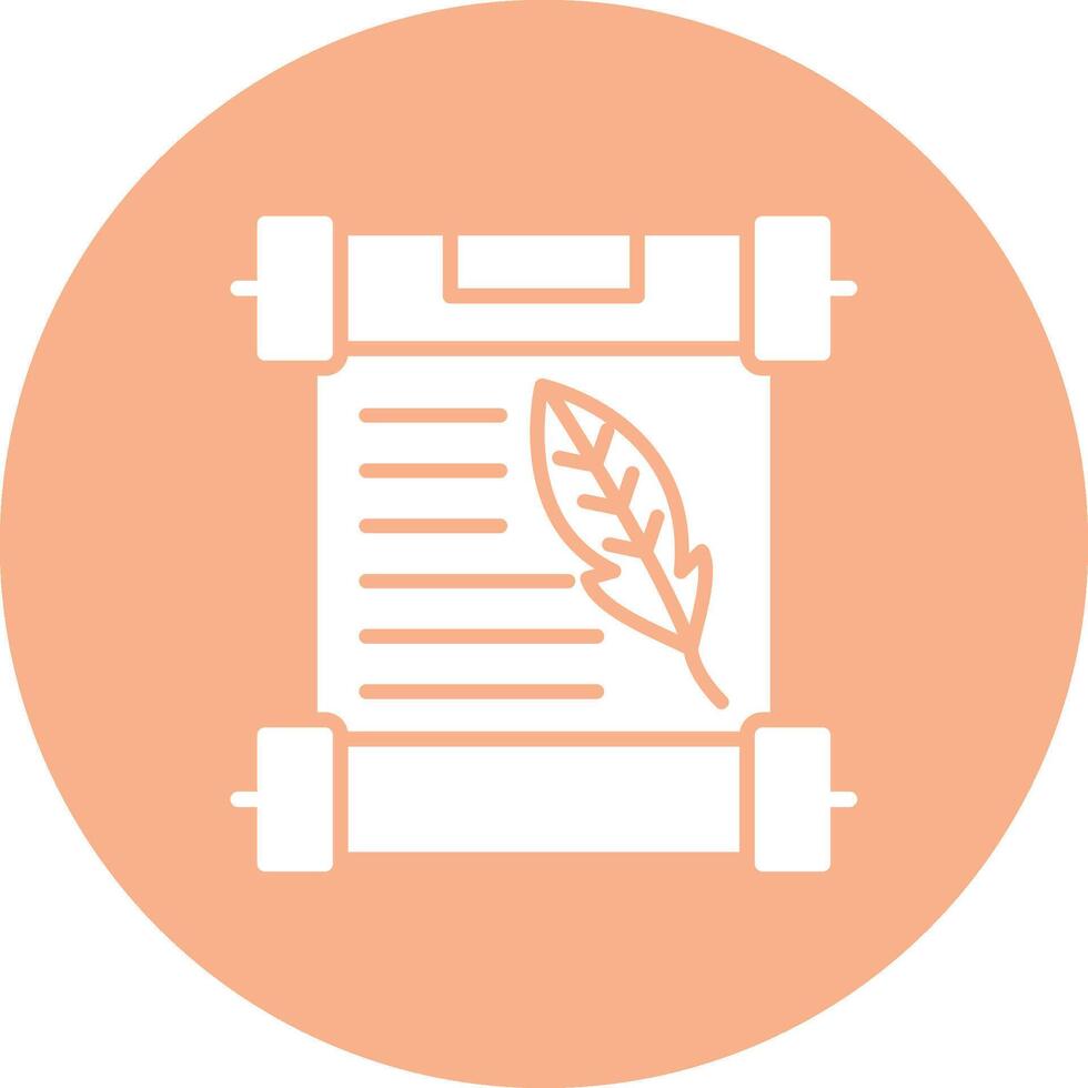 Papyrus Wireframe Illustration vector