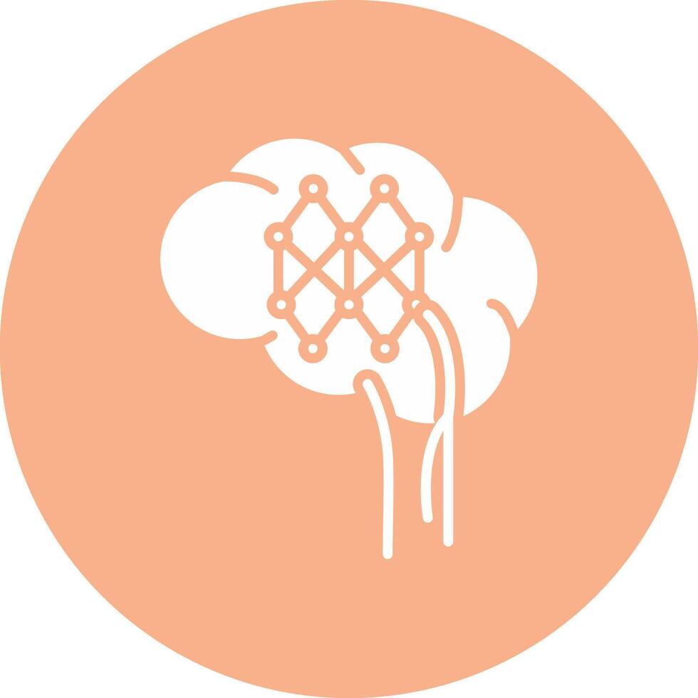 Neural Circuit Color Block Design vector