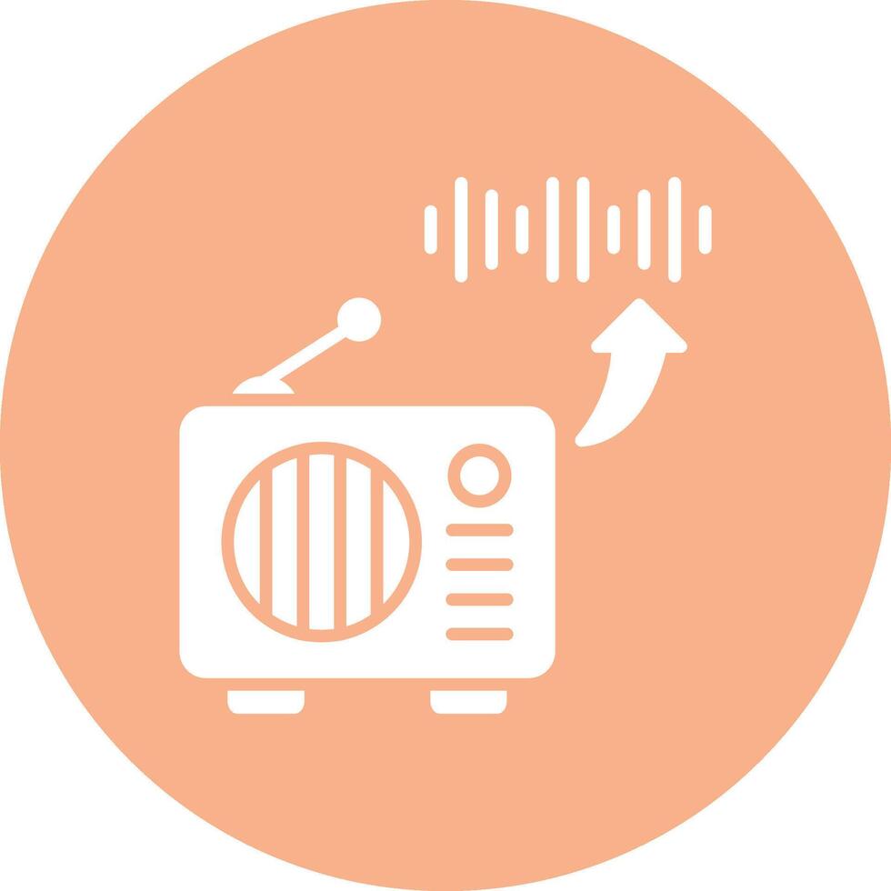 Radio Digital Abstract Form vector