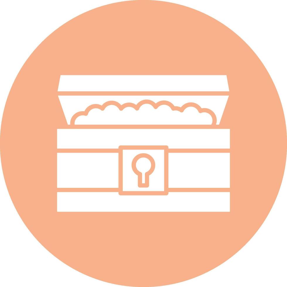 Treasure Chest Web Interface Symbol vector