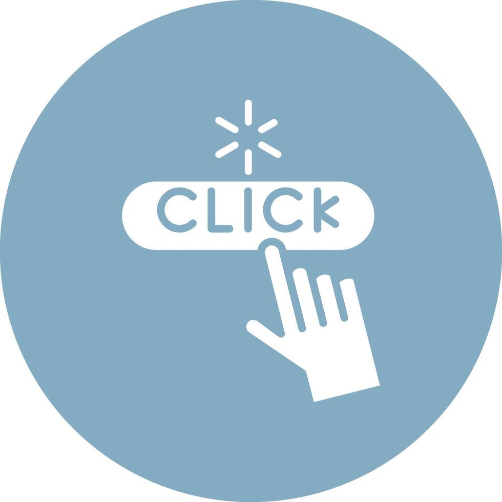 Click Business Style Symbol vector
