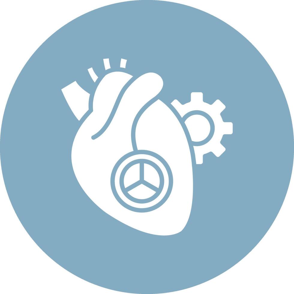 Heart Sleek Graphic Mark vector