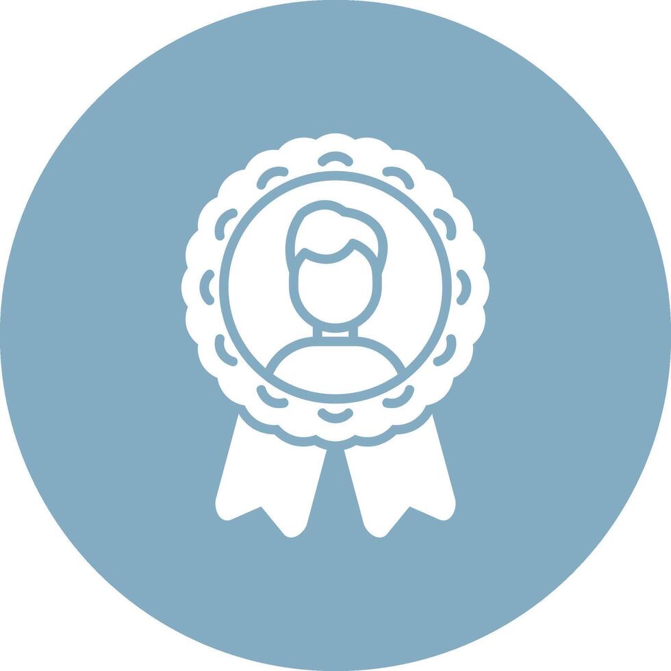 Medal Playful Line Icon vector