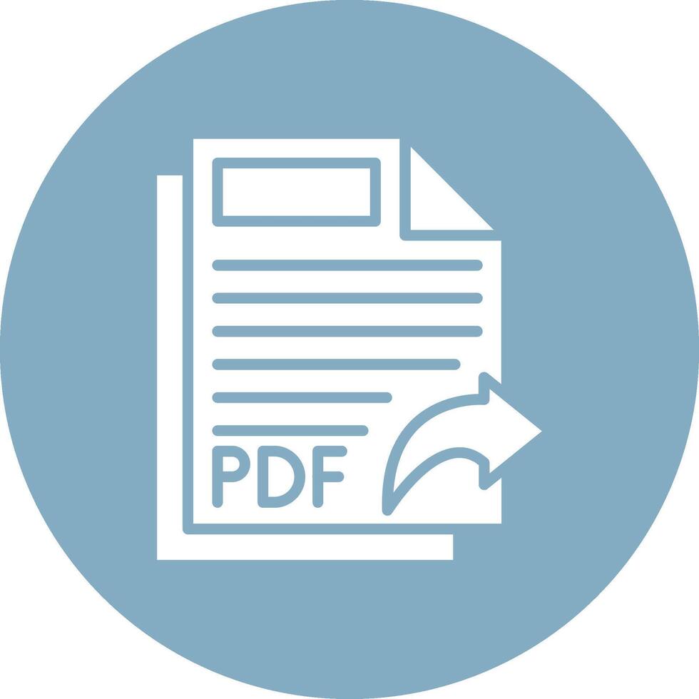 Pdf Web Interface Symbol vector