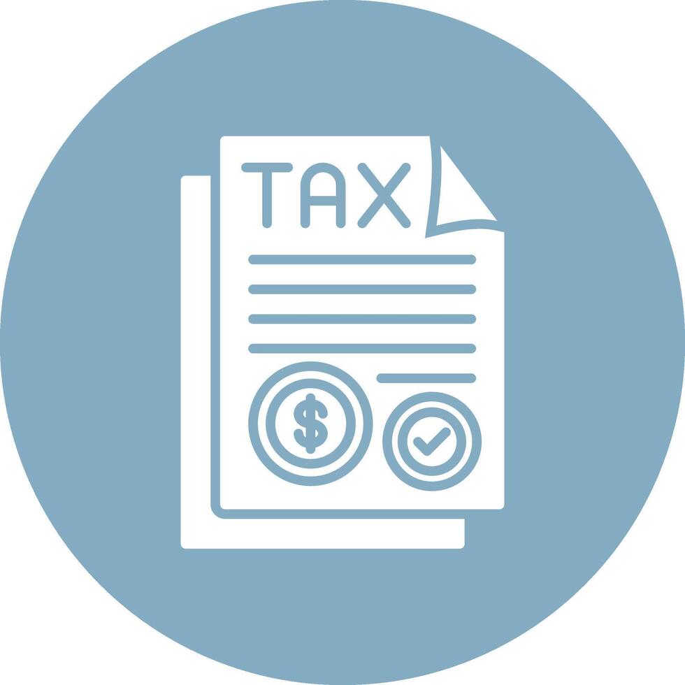 Payable Tax Bright Flat Element vector