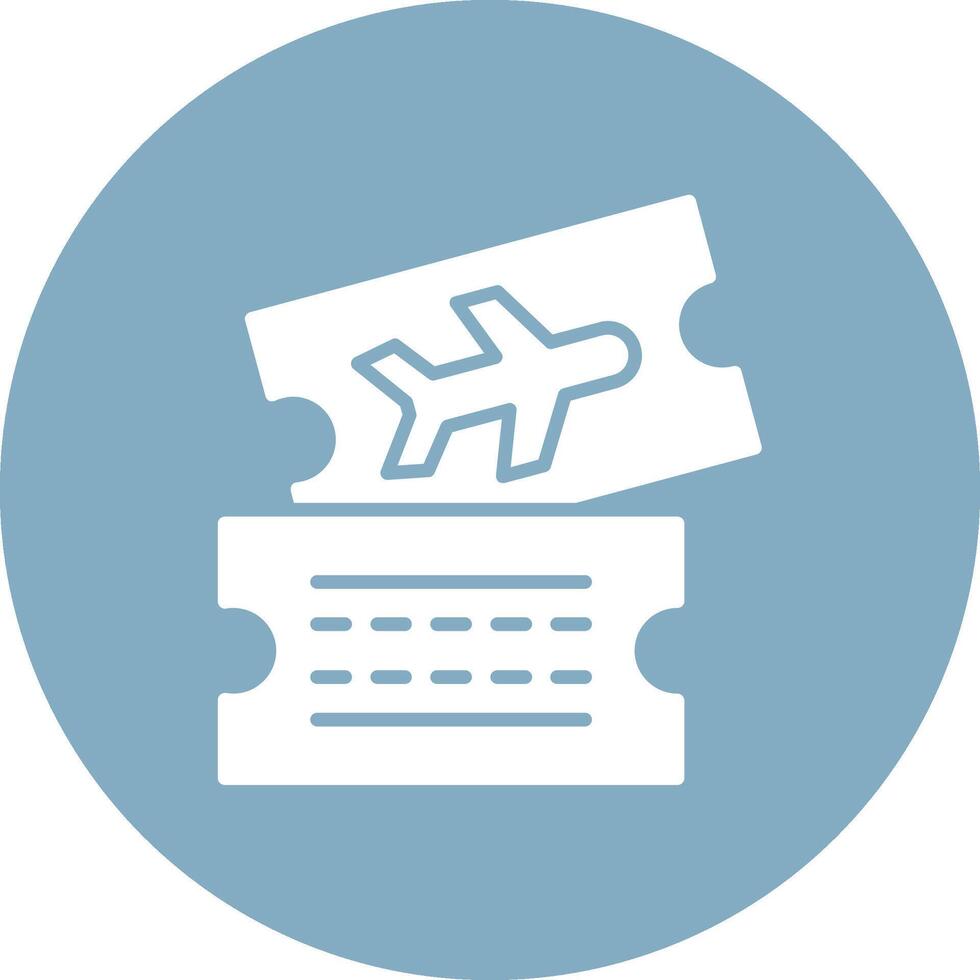 Ticket Shadowed Icon Style vector