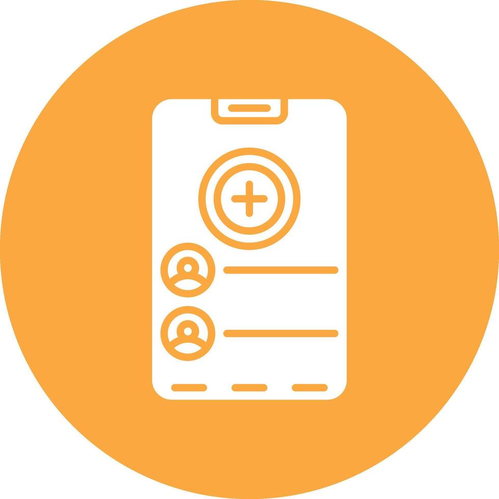Add Friend Lined UI Illustration vector