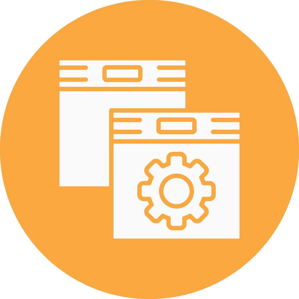 Platform Business Interface Asset vector