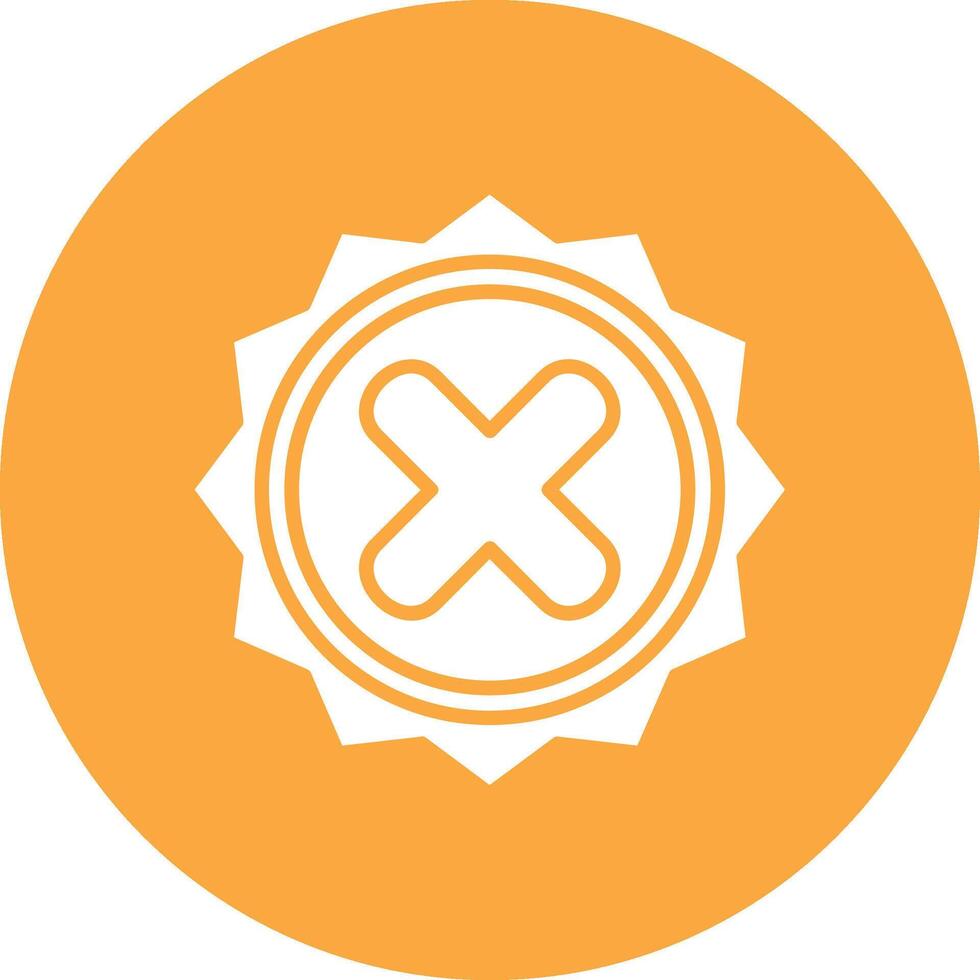 Rejected 3D Line Art Piece vector