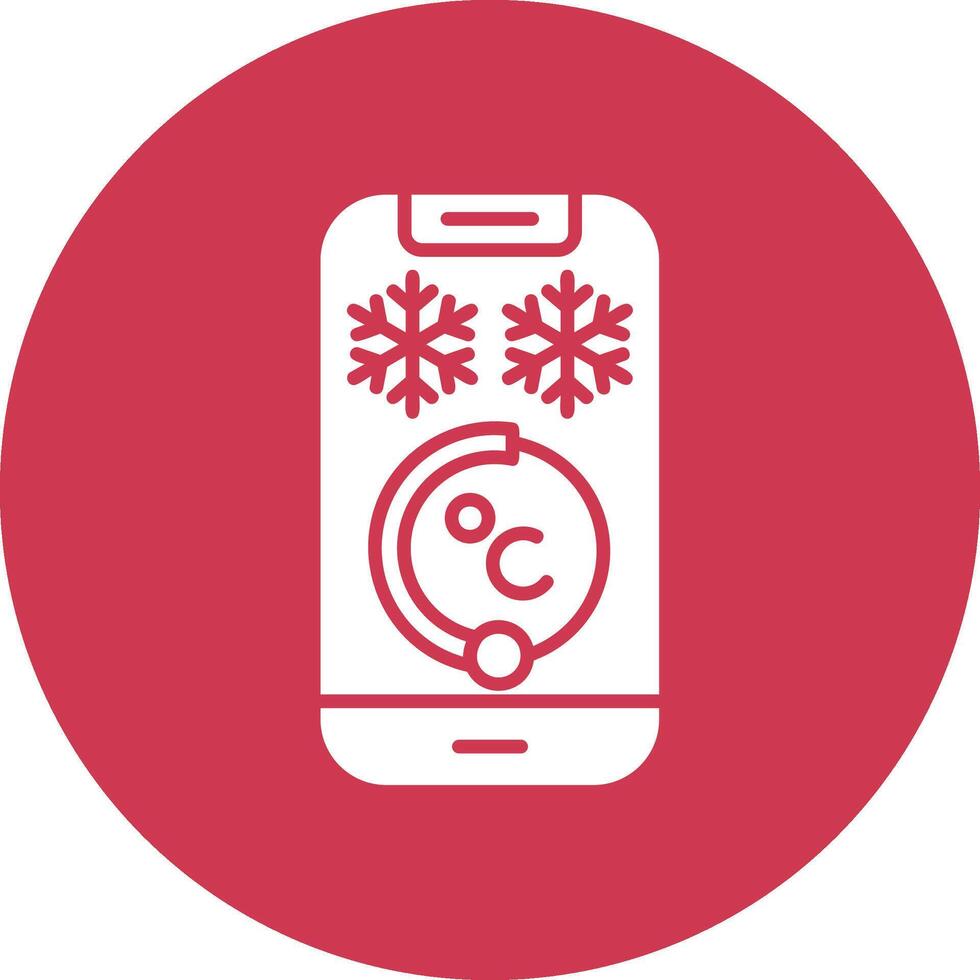 Ambient Temperature Sensor Subtle Shadow Icon vector