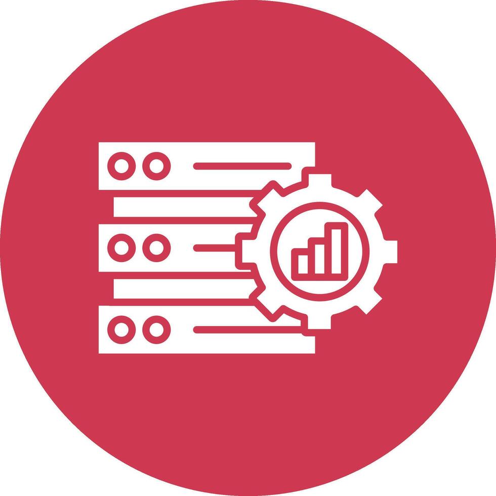 Data Management Playful Line Icon vector