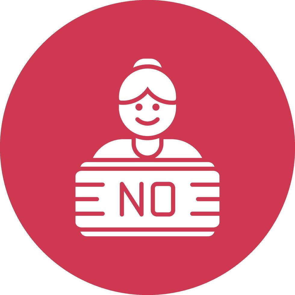 Girl Power Digital UI Element vector