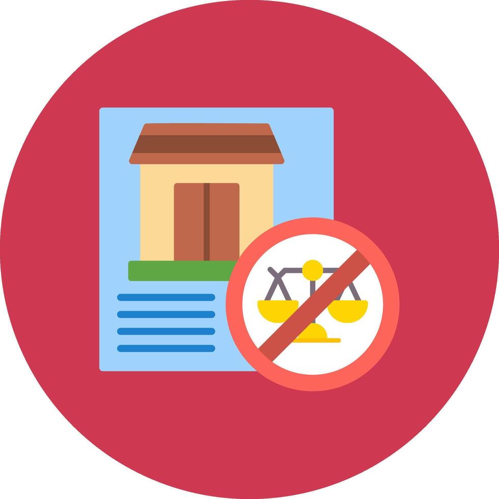 Illegal Business Interface Asset vector