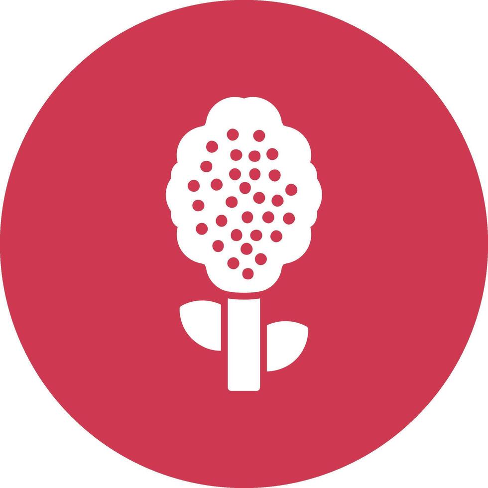 Hyacinth Line Style Symbol vector