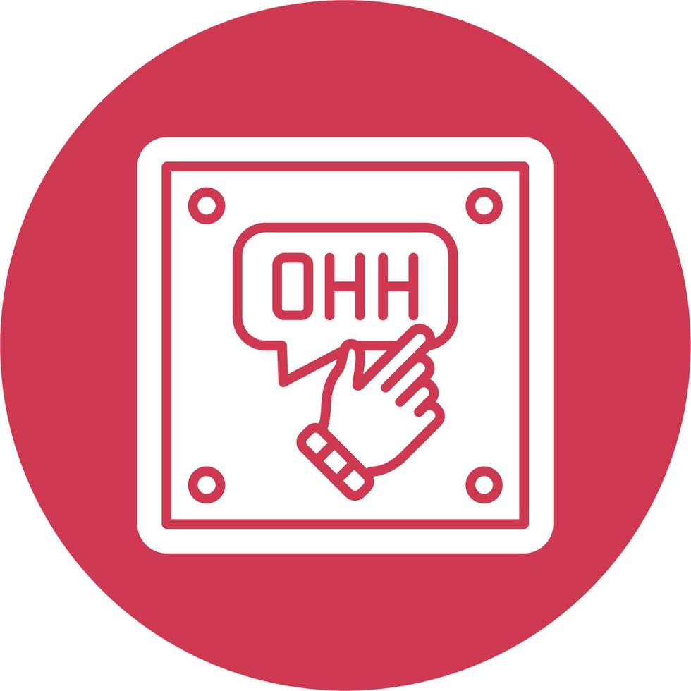 Ohh Interactive Icon Badge vector