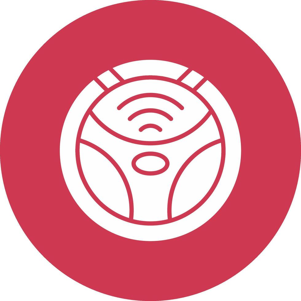 Self Driving Isometric Art vector