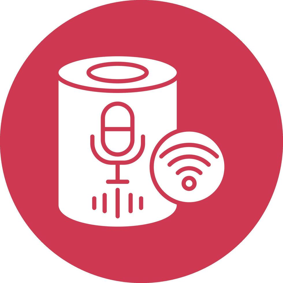 Voice Assistant Web Interface Symbol vector