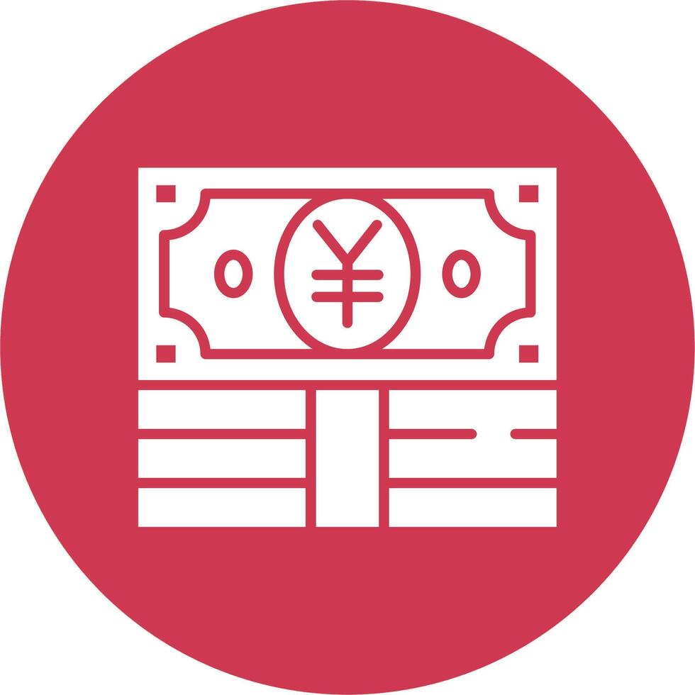 Yen Functional Flat Style vector