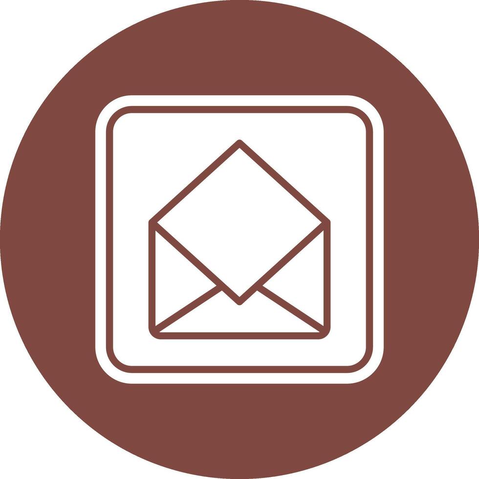 Open Mail UI Concept Symbol vector