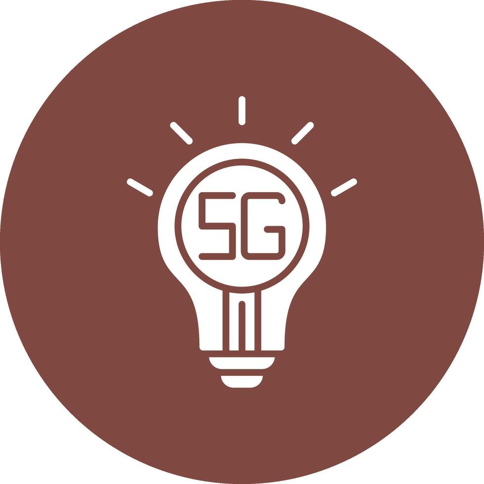 Light Bulb Simple Motion Design vector