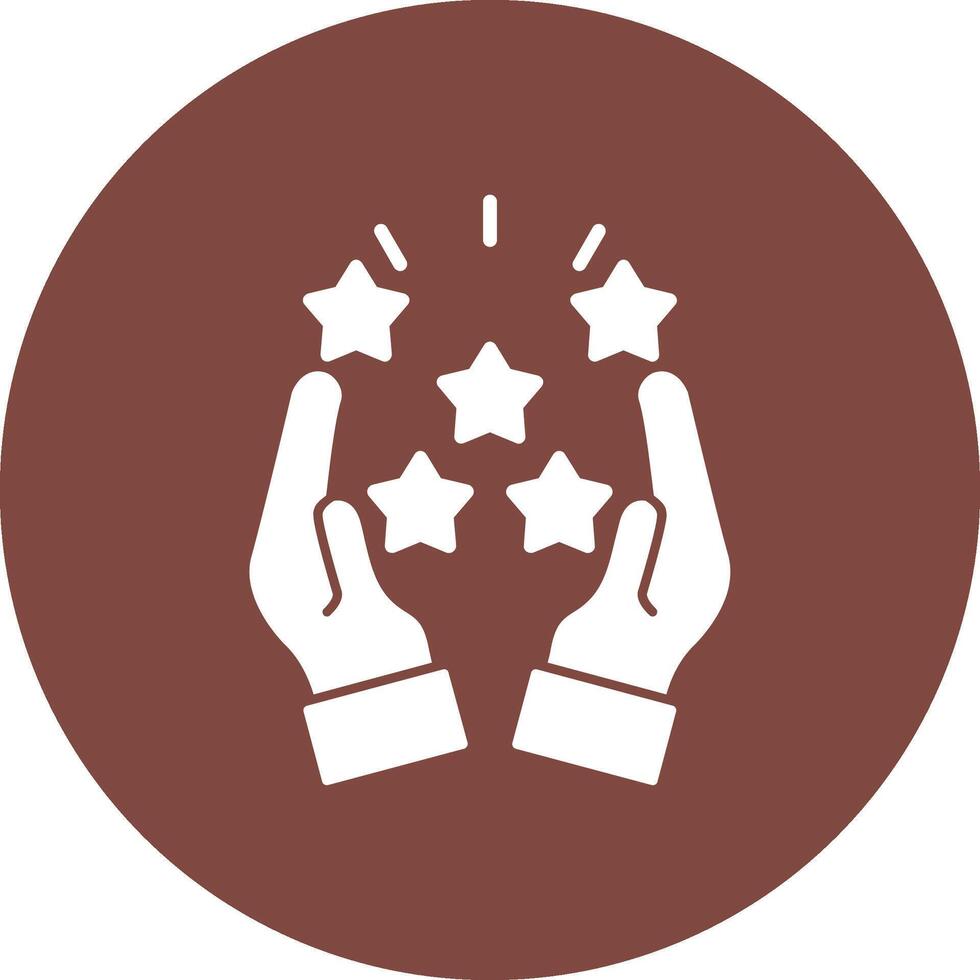 Star Modern App Icon vector