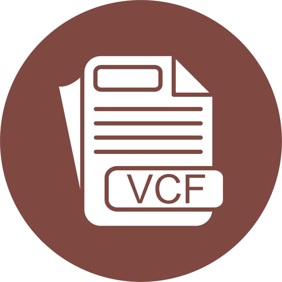 VCF File Format Abstract Web Element vector