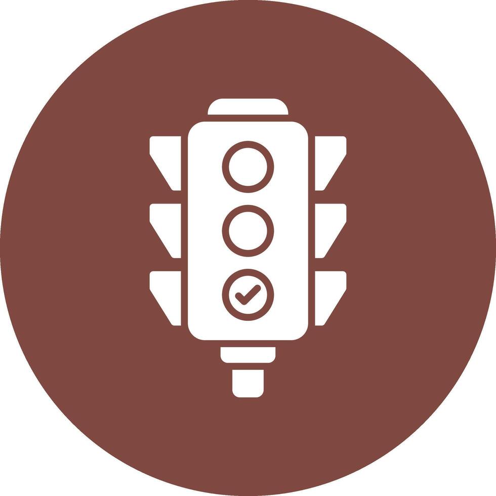 Traffic Lights Abstract Web Element vector