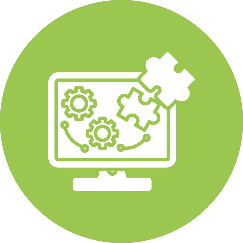 Integration Conceptual Line Work vector