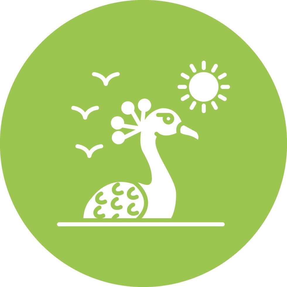 Peacock Simple Motion Design vector