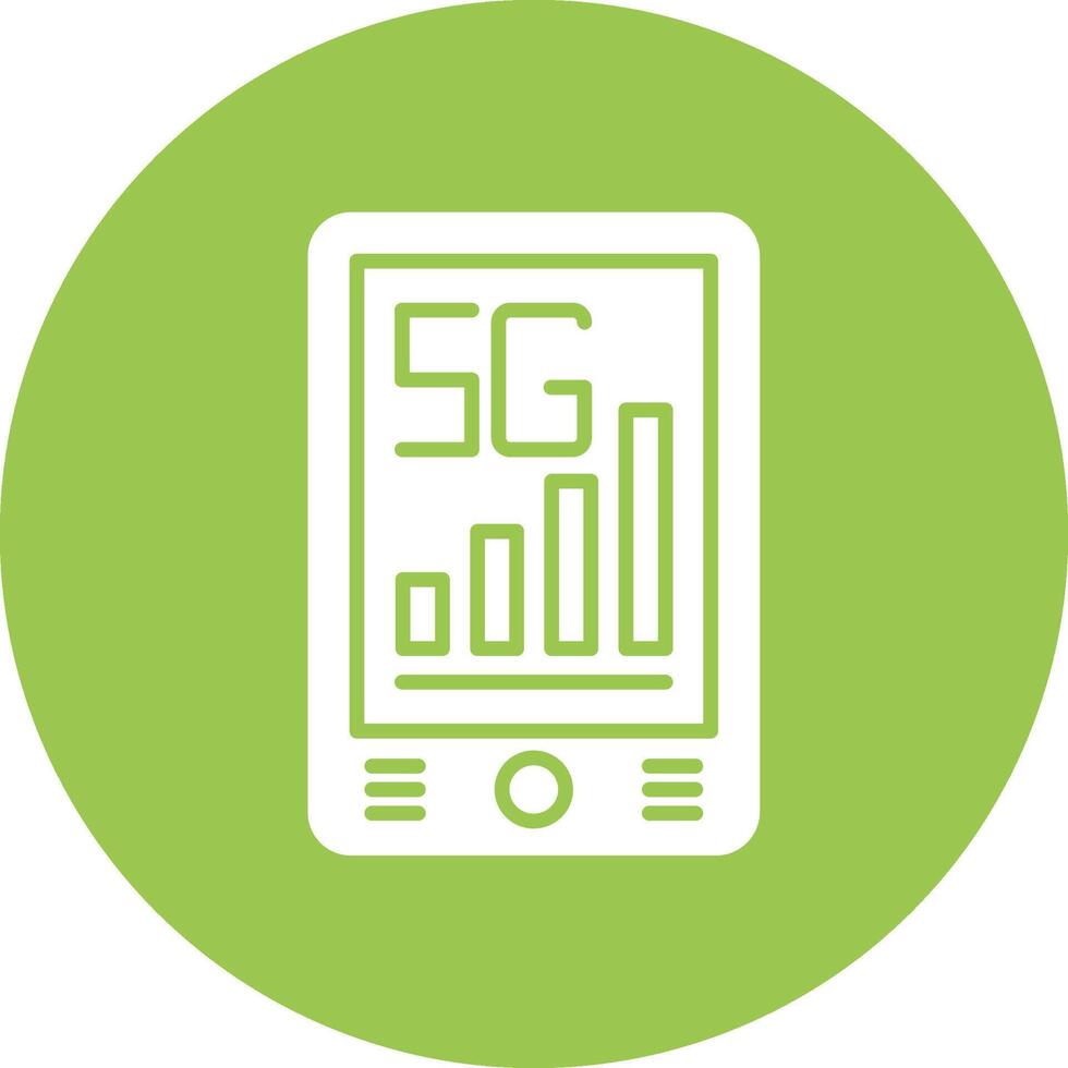 Mobile Data Coded Design Graphic vector