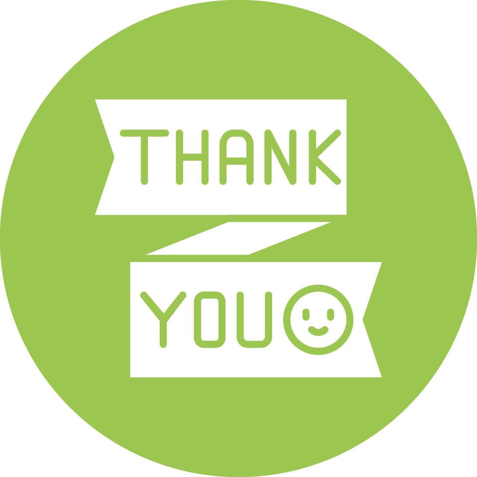 Thank You Neon Graphic Style vector