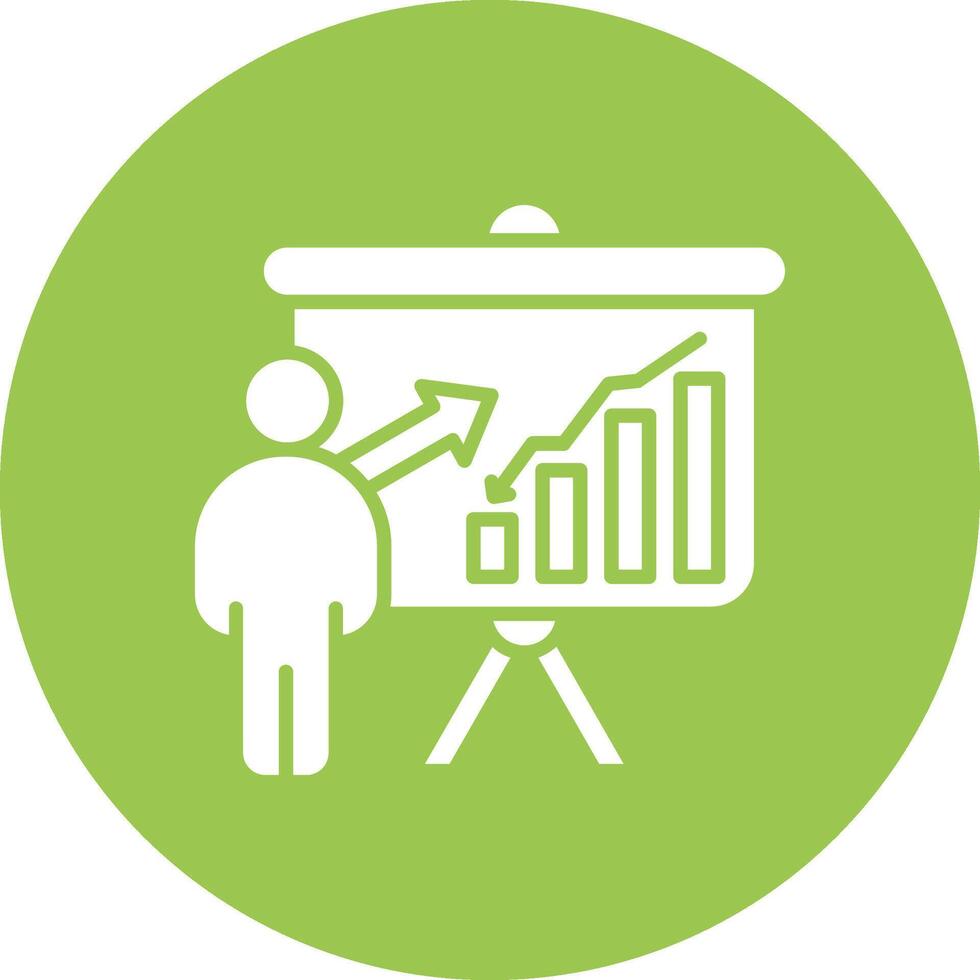 Training Mono Icon Symbol vector