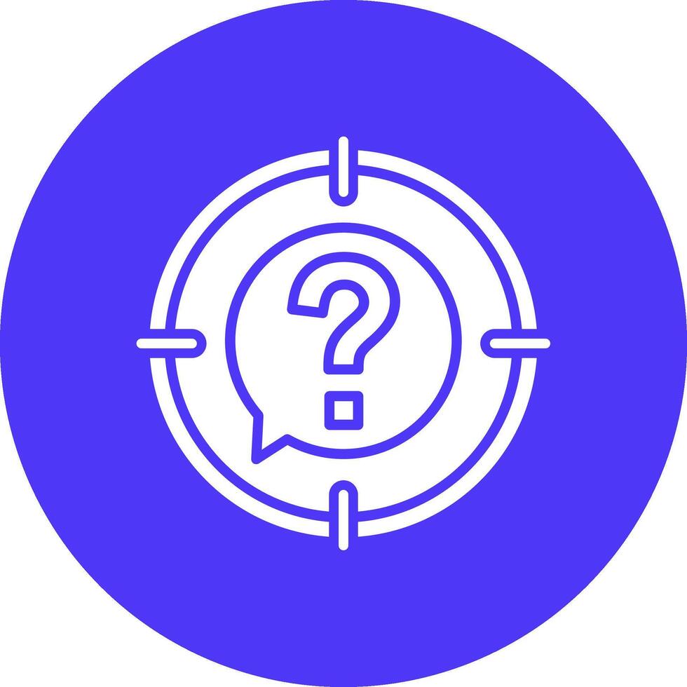 Target Artistic UI Symbol vector