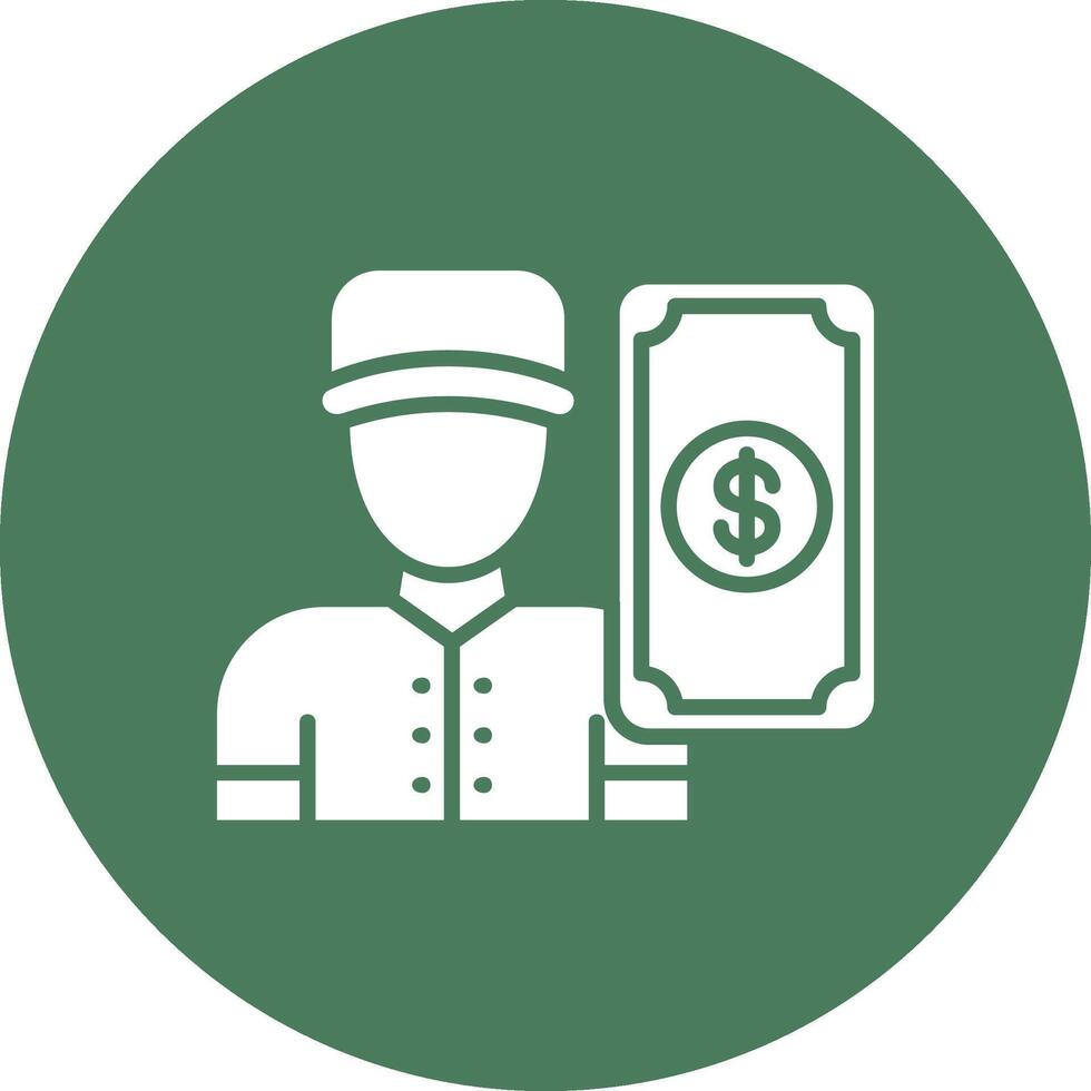 Businessman Minimal Touch Graphic vector
