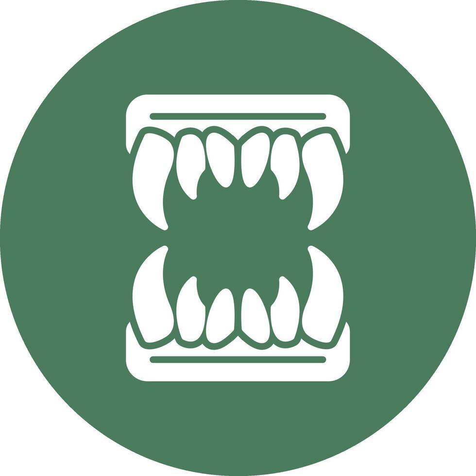 Fangs Business Style Symbol vector