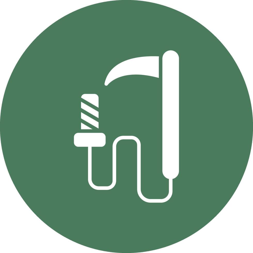 Kusarigama Interactive Icon Badge vector