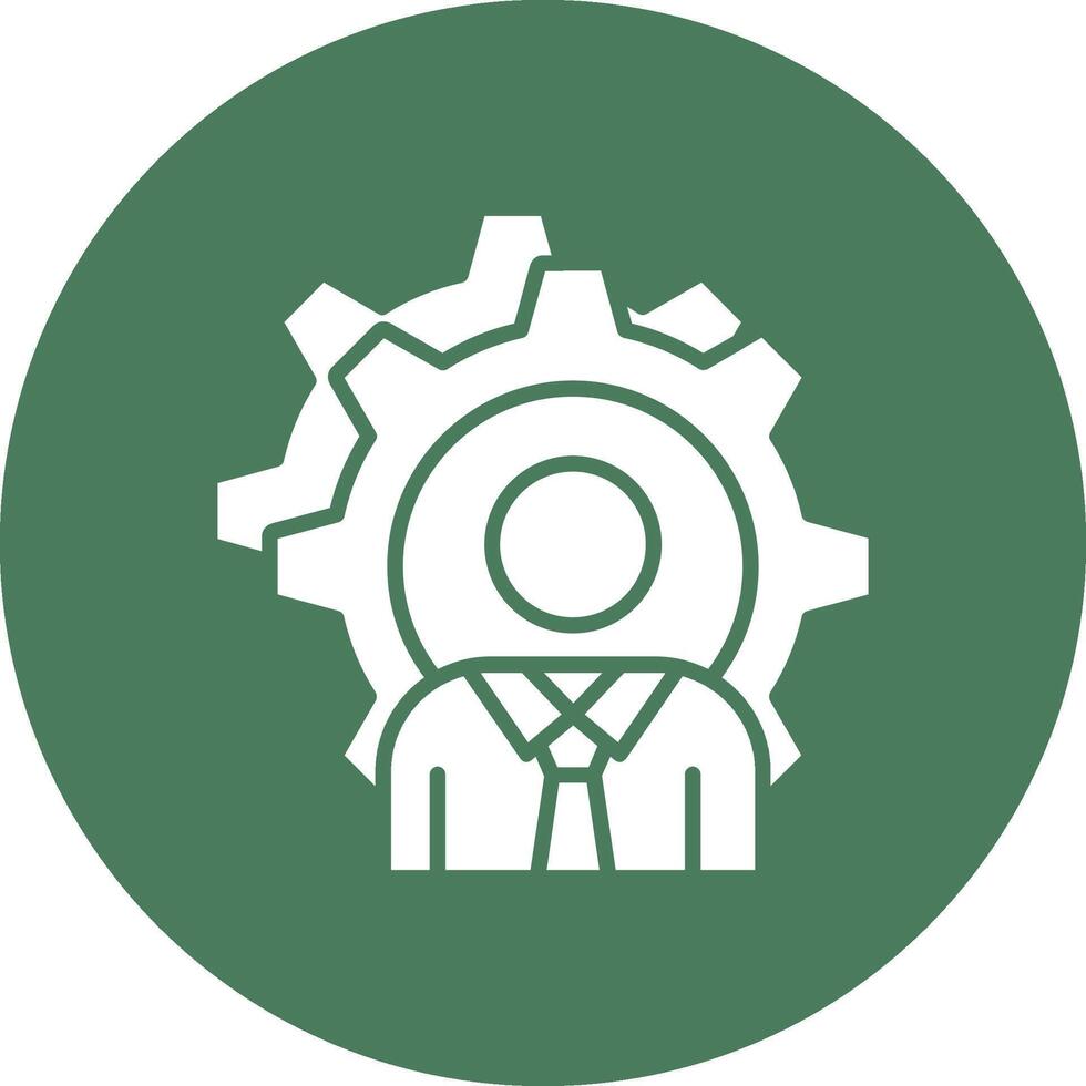 Management Interactive Icon Badge vector