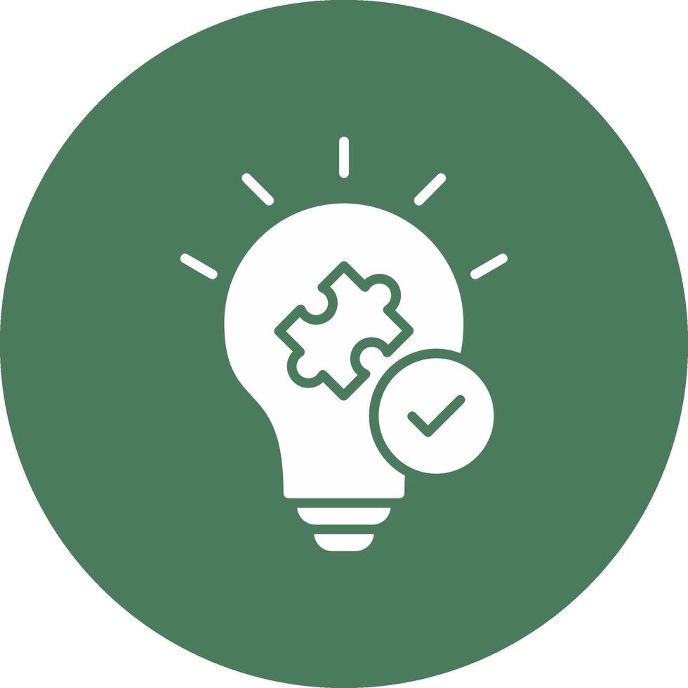 Problem Solving Handcrafted Digital Icon vector