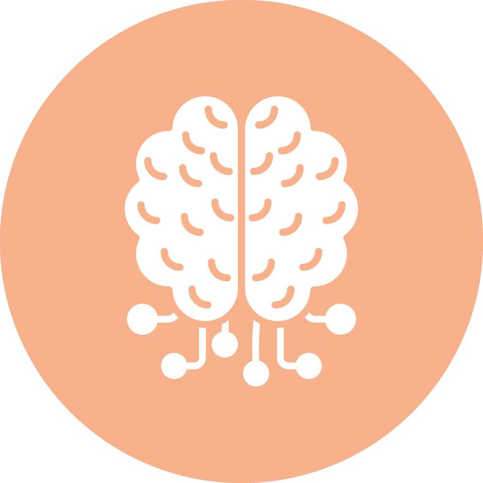 Artificial Intelligence Art Piece vector
