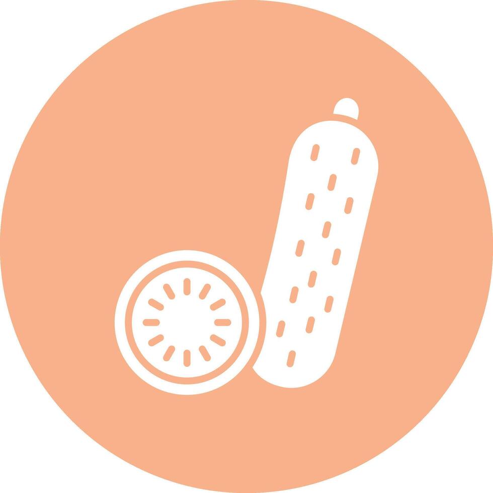 Cucumber Pixel Perfect Design vector