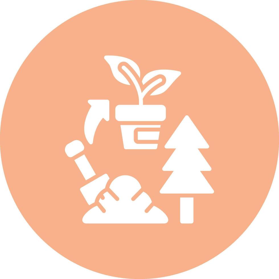 Gardening Minimal Touch Graphic vector
