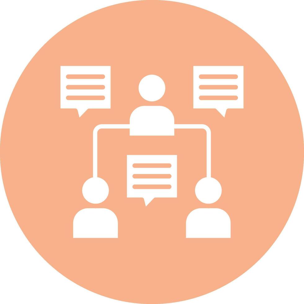 Group Subtle Shadow Icon vector