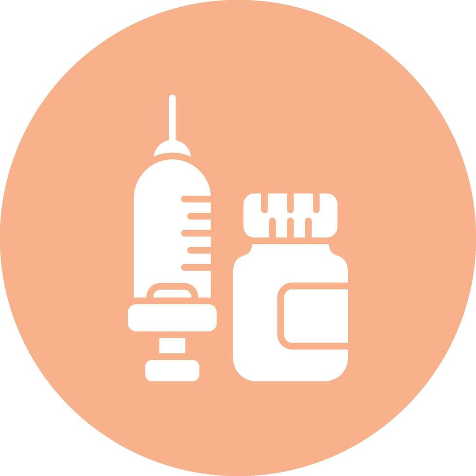 Insulin Muted Tone vector