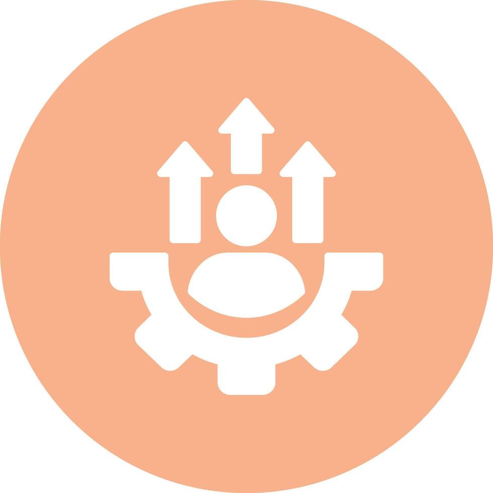 Personal Growth Crisp Flat Art vector