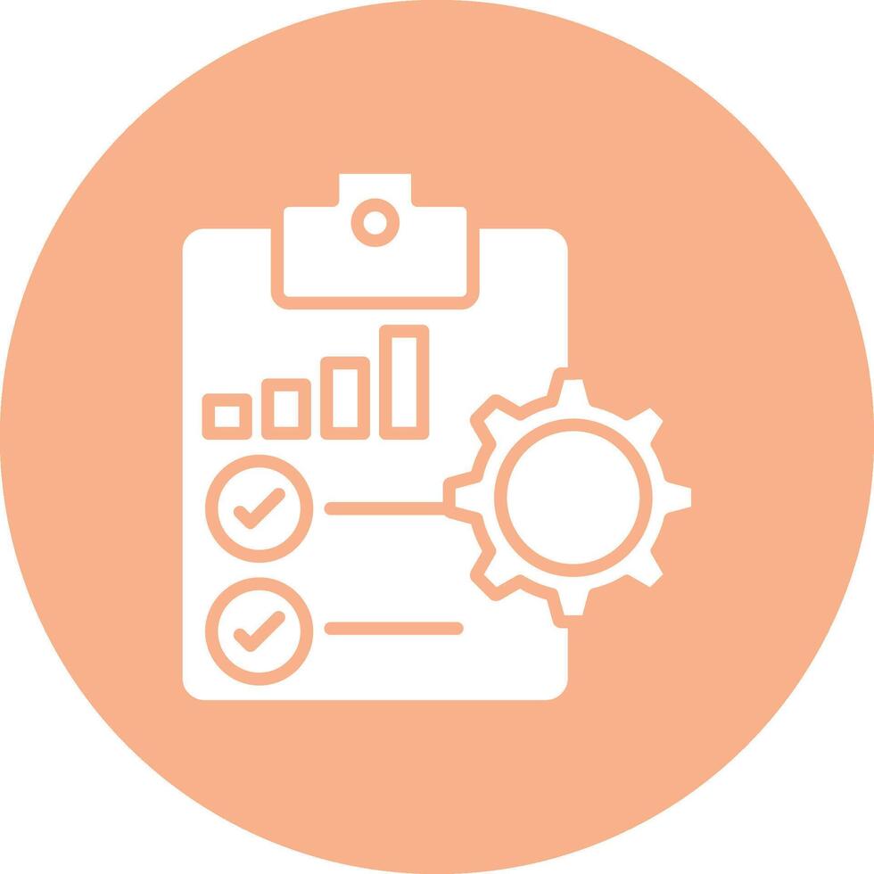 Project Management Monochrome UI Visual vector