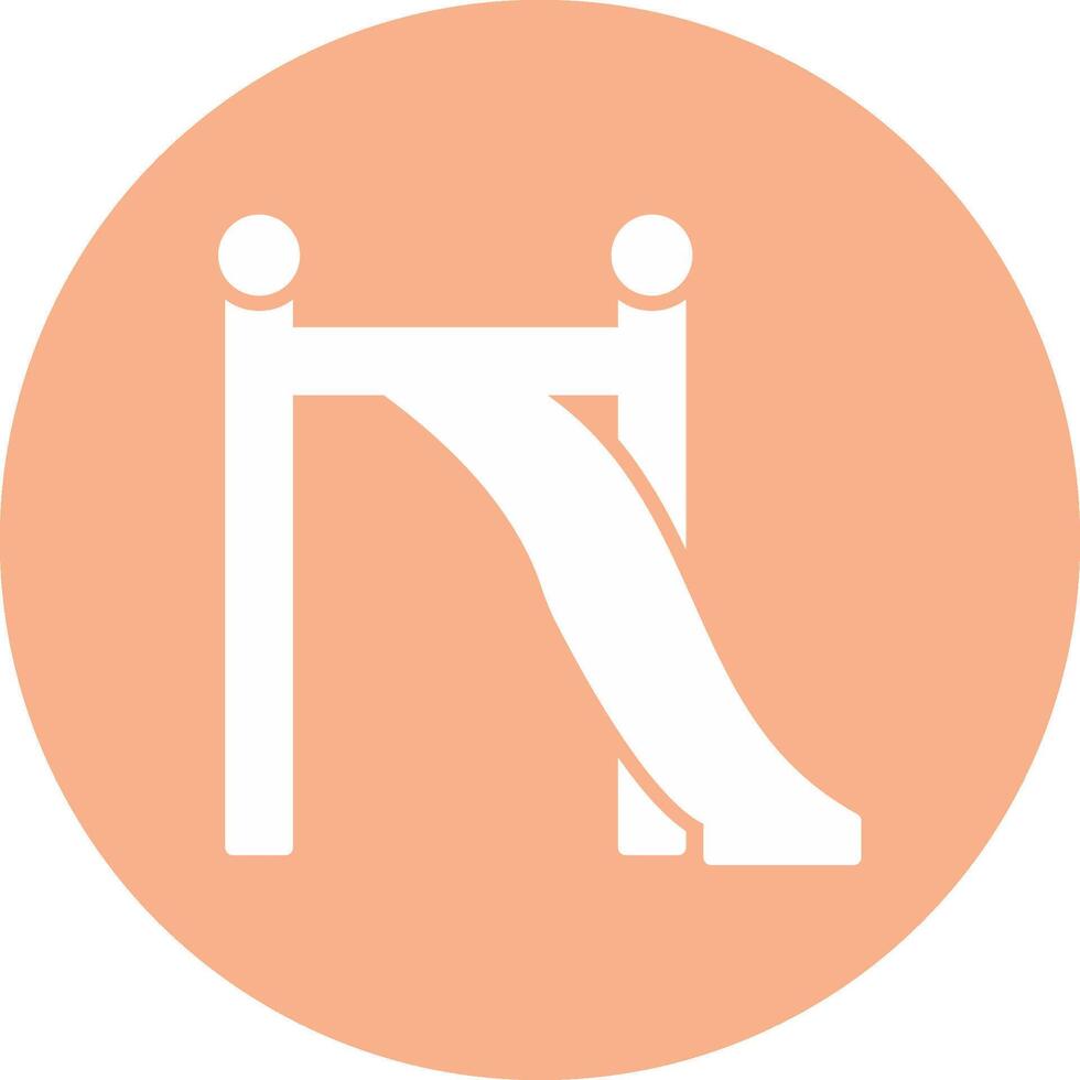 Slide Shadowed Icon Style vector