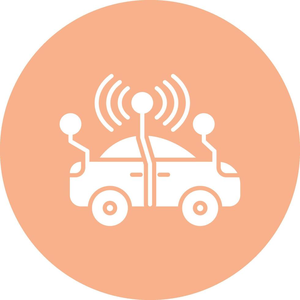 Smart Car Clean Web Element vector
