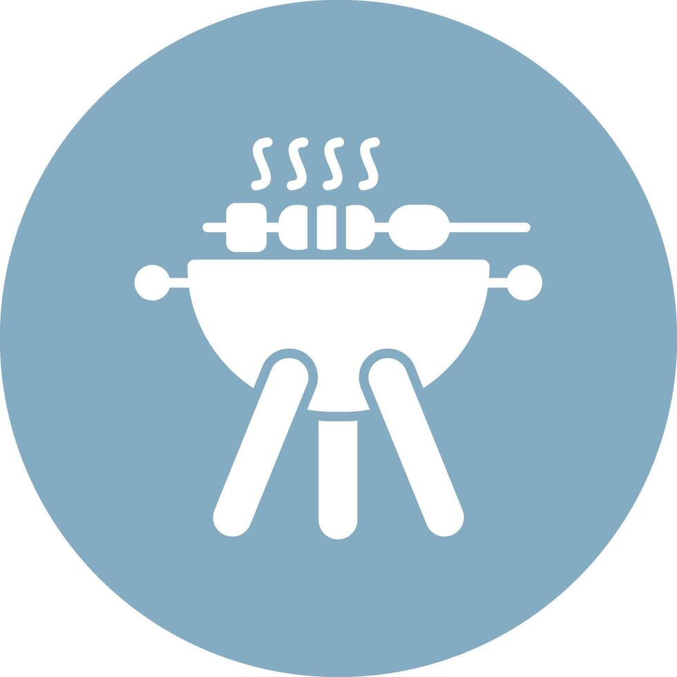 Bbq Lined UI Illustration vector
